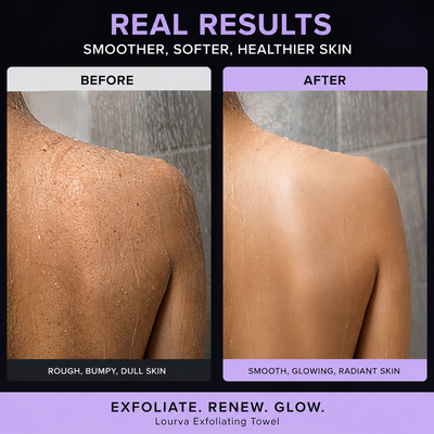 Lourva™ Exfoliating Shower Towel